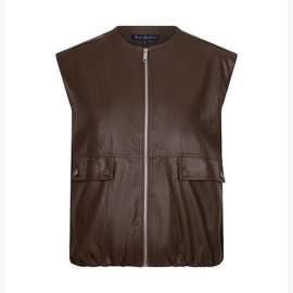 RED BUTTON-SRB5040-MID BROWN