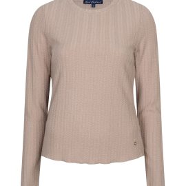 RED BUTTON-SRB5162-BEIGE