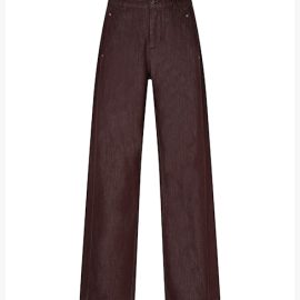 RED BUTTON-SRB5062-BURGUNDY